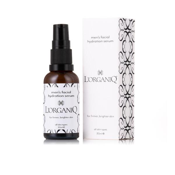 L'ORGANIQ Ser hidratant facial pentru bărbați 30ml | Ten | Superdrug