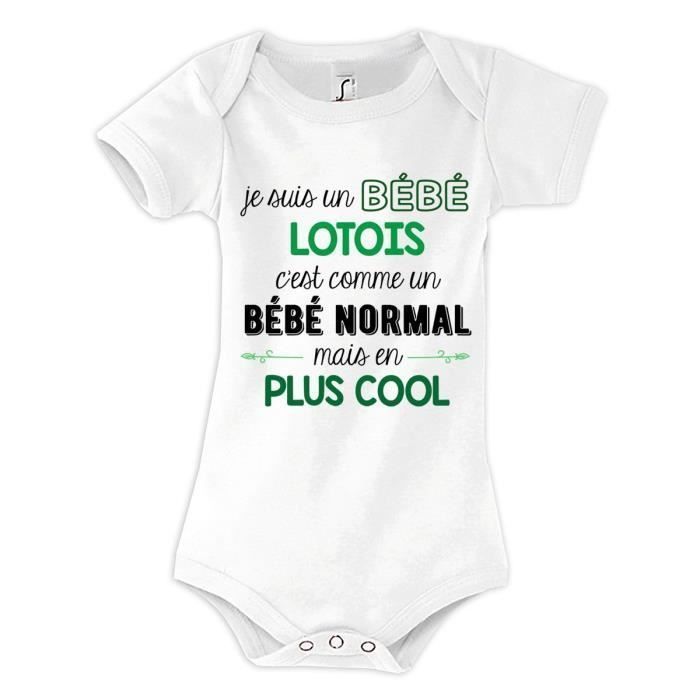 Body para bebé - Orgullosos de ser de Lot - 100% algodón - Blanco - Niño - Oeko-Tex