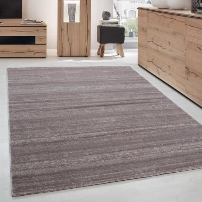Alfombra - CARPETTEX - Moderna - Beige Mocca - 200x290 cm - Pelo corto - Rectangular