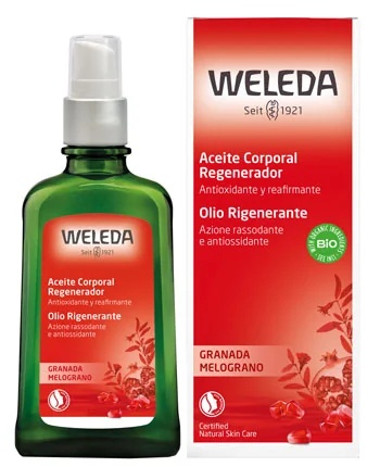 WELEDA Verstevigende lichaamsolie met granaatappel Weleda 100 ml