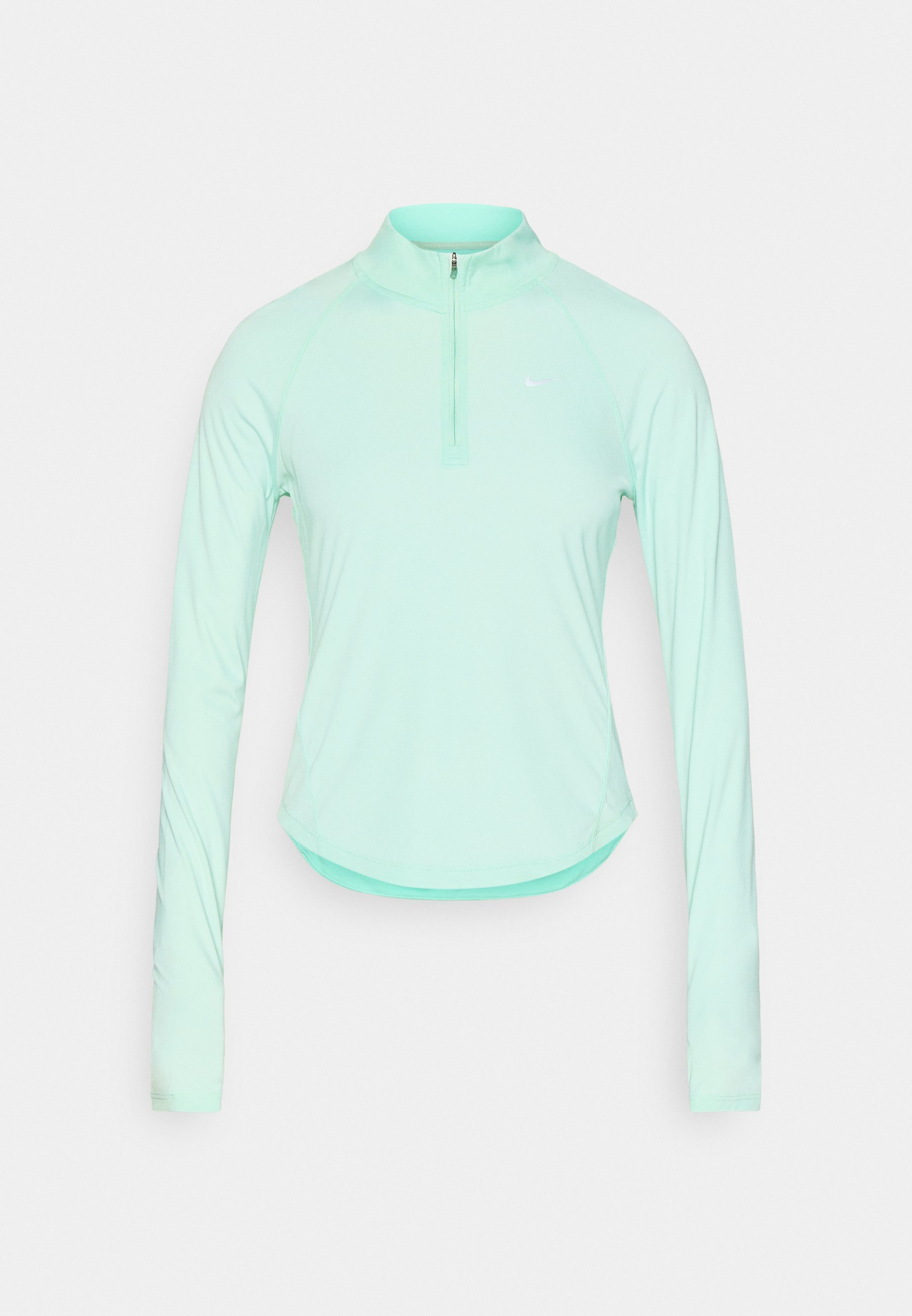 Nike Performance TEMPO TOP - Top z długim rękawem - pianka miętowa/biały