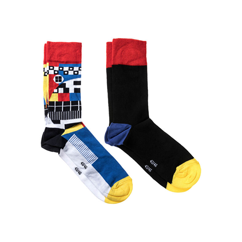 Calcetines y medias negras para hombre