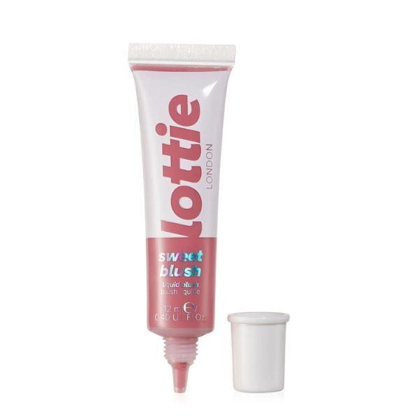 Tekutá tvářenka Lottie London Sweet Blush odstínem Soft Rose