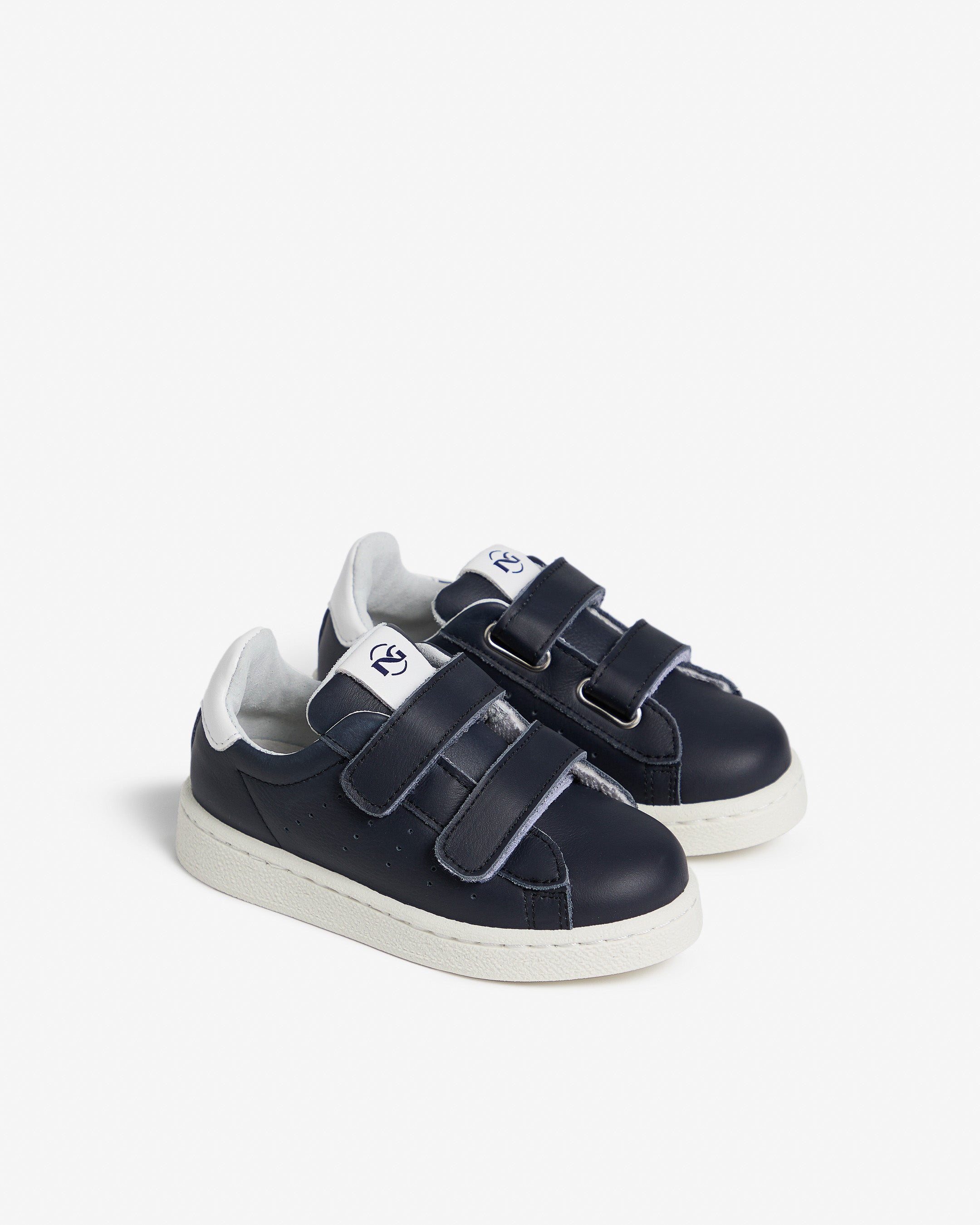  Baskets Junior pour enfants en matière technique et cuir
