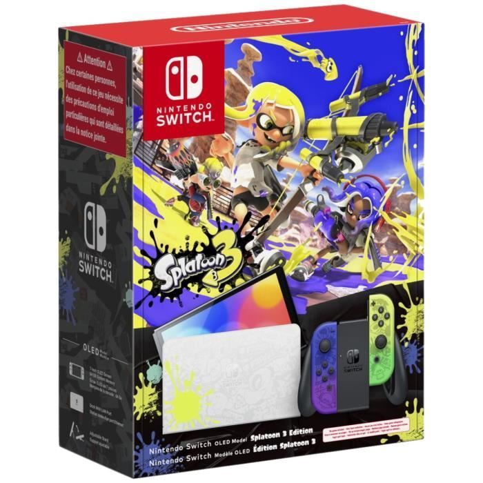 Consola Nintendo Switch - Modelo OLED • Edición limitada de Splatoon 3