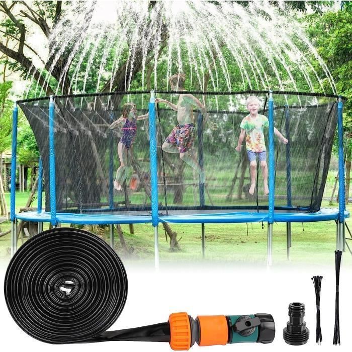 Sistema de riego para trampolín infantil - 12 m - Sistema de refrigeración para fiestas en el jardín