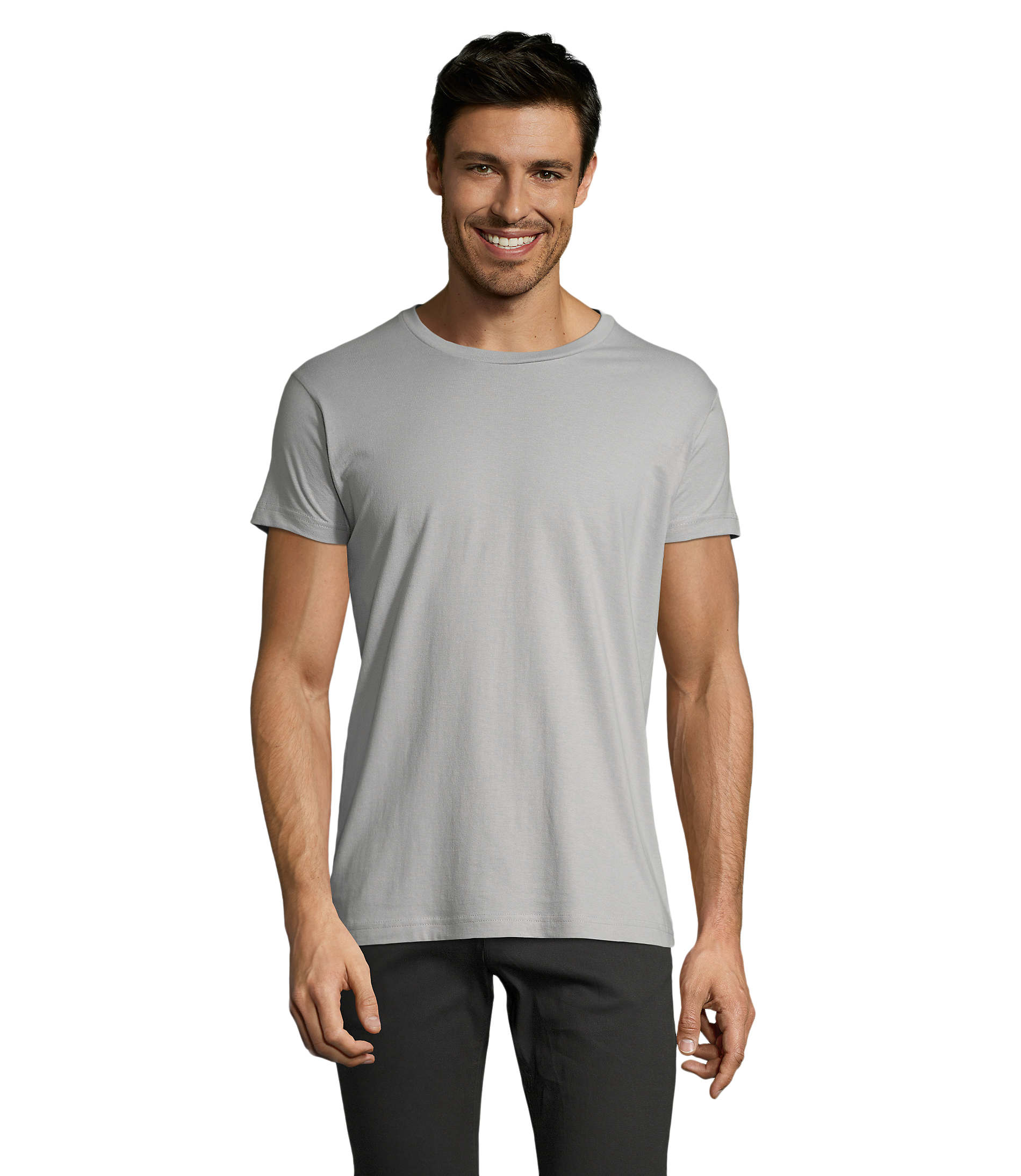 Camiseta Sols Imperial Fit com gola redonda