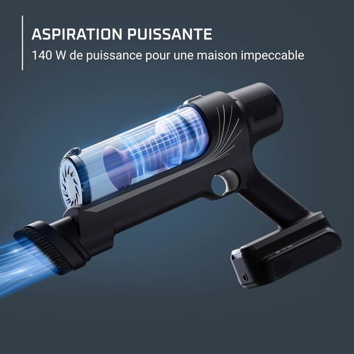 Rowenta X-Pert 7.60 Aspirateur balai sans fil, Puissance 140W, 1,2kg, Batterie jusqu'à 45 min RH6A31WO