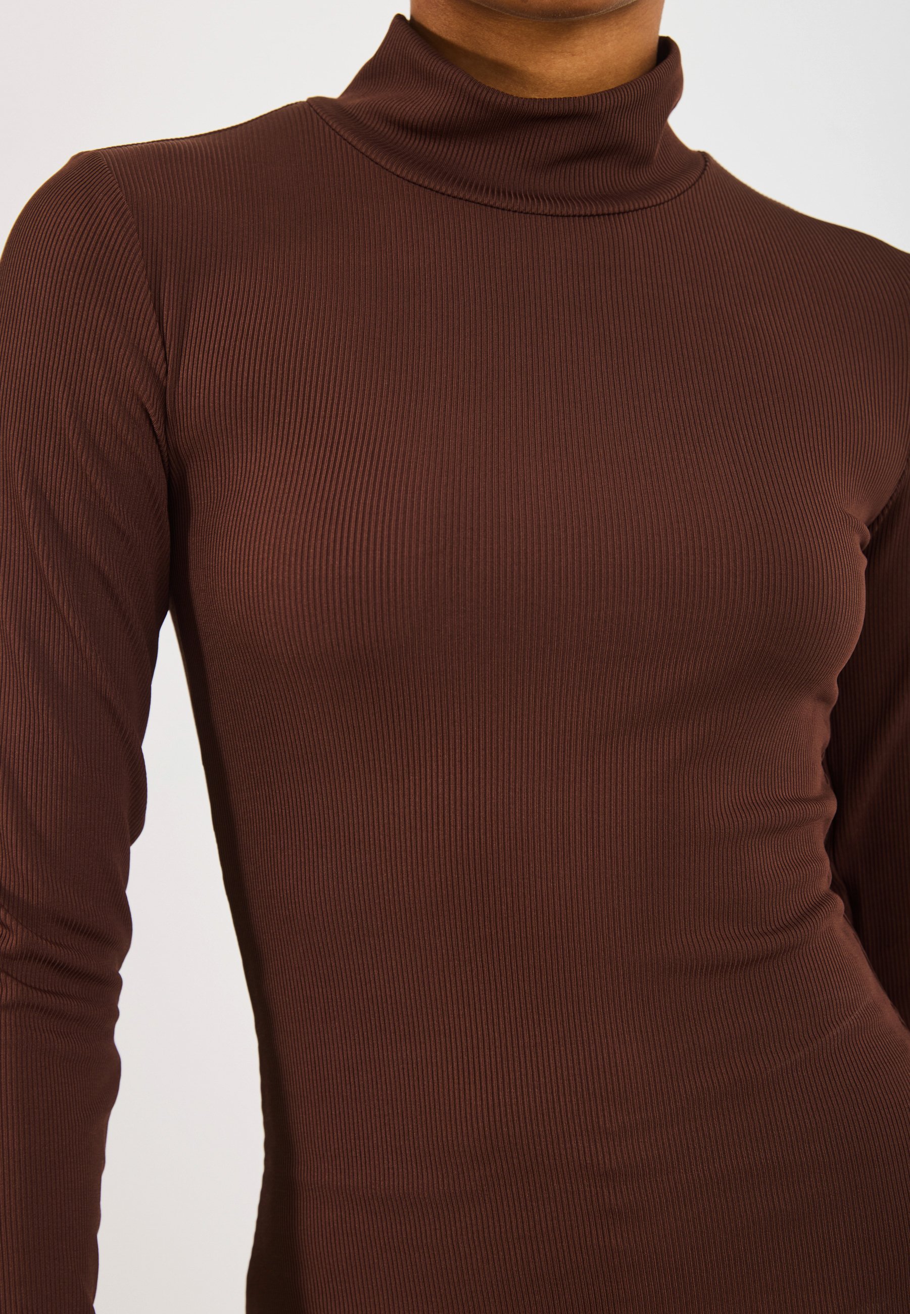 Even&Odd Jersey jurk - chocolade