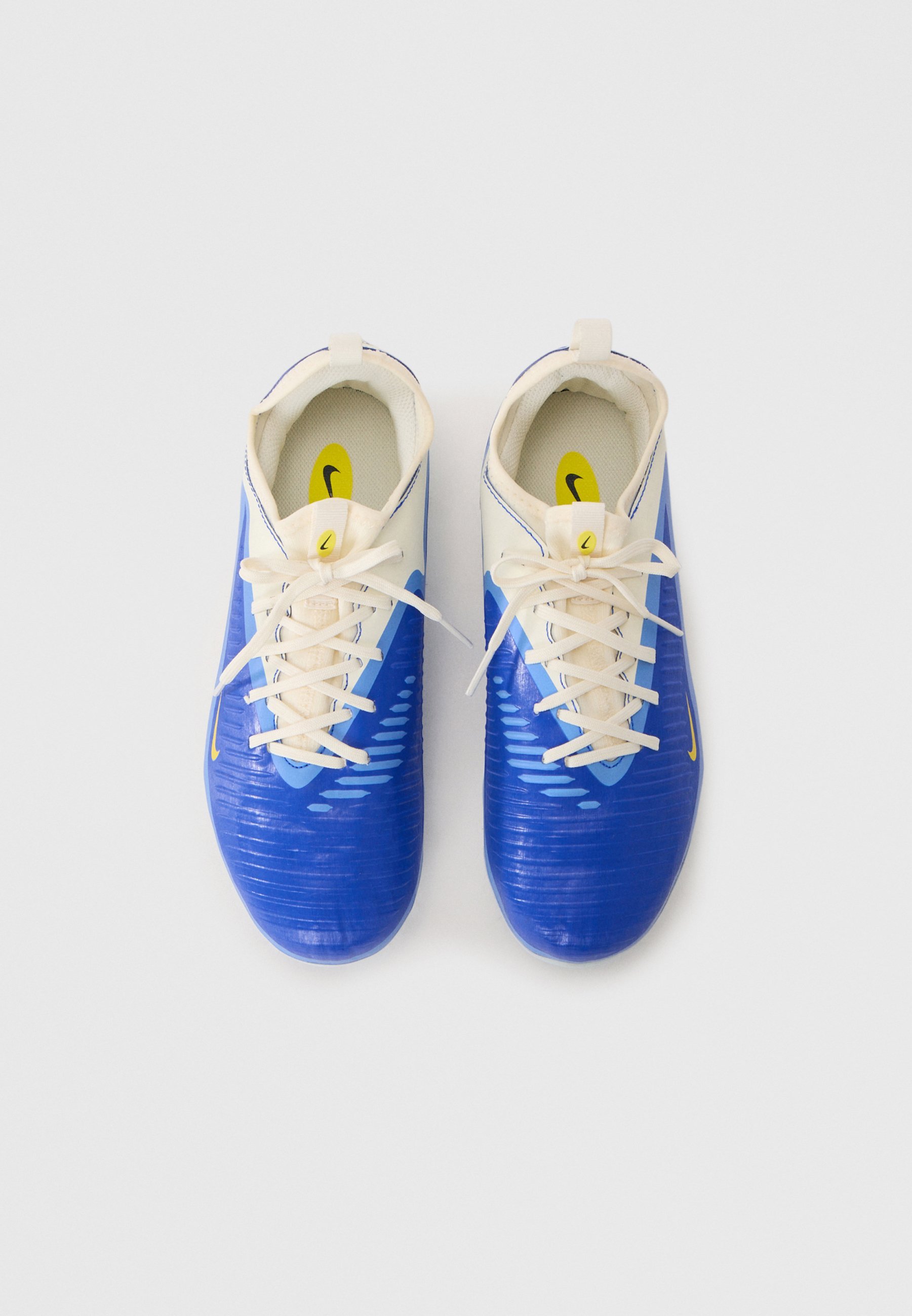 Nike Performance PHANTOM 6 UNISEX - Fußballschuhe für festen Boden - Racer Blue/Obsidian