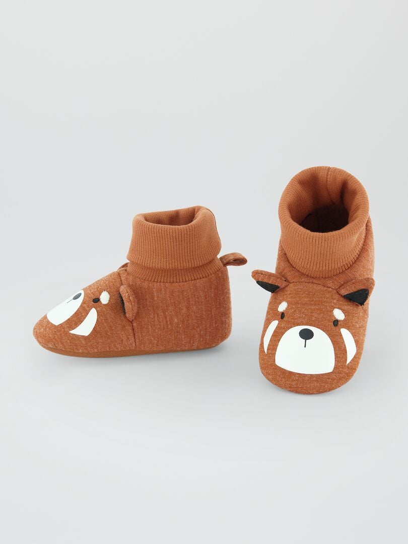 'Rode Panda' slippers - BRUIN