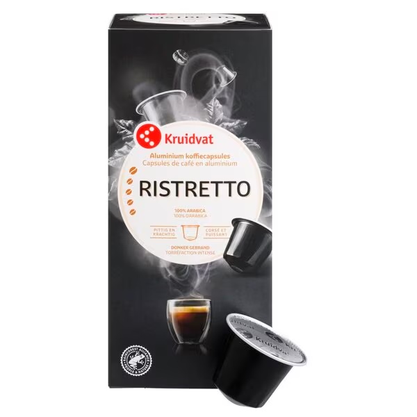 Kavne kapsule Kruidvat Ristretto<br>20 kosov