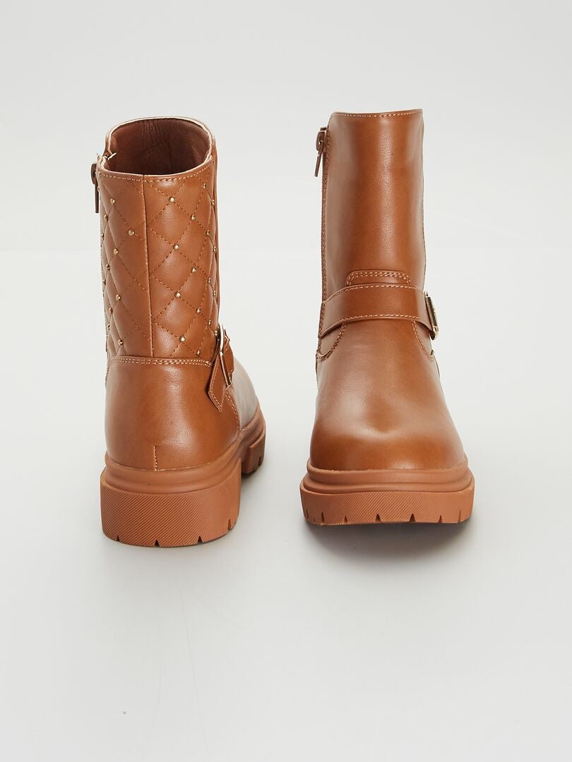 Buty jeździeckie - BRĄZOWE