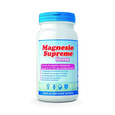 Magnesio Supremo Suplemento Magnésio em Pó Supremo Donna      150 gr 150 gr
