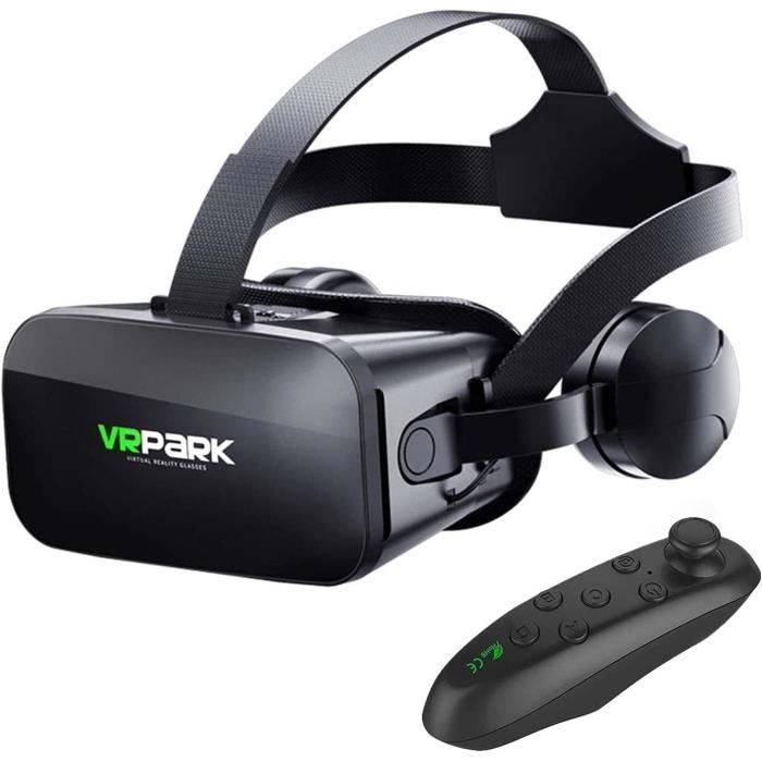 VR headset compatible with Android, iOS, and PC; virtual reality headset with wireless handle; VR glasses; virtual reality device