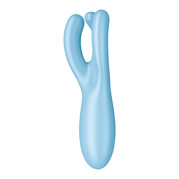 Satisfyer Masażer Threesome 4 Connect App Blue uka