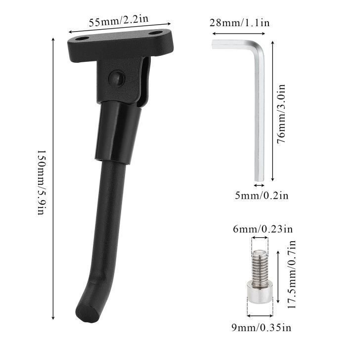 Støtteben til Xiaomi M365/Pro, Pro2, Lite og 1S elektriske løbehjul, fodstøtte til Xiaomi elektriske løbehjul.