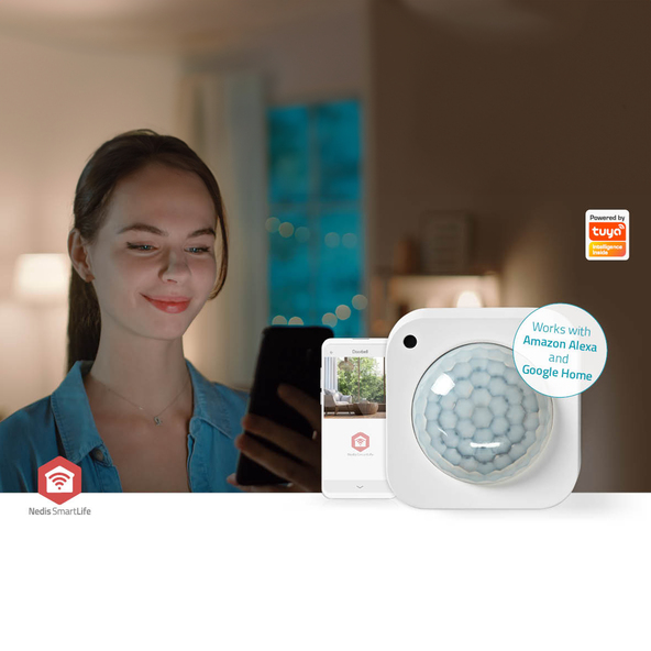 Ανιχνευτής κίνησης ZBSM20WT, Zigbee 3.0, SmartLife