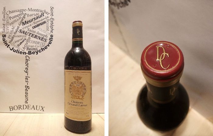 Château Gruaud-Larose 1990 - Saint-Julien - 2ème Grand Cru Classé - 1 x 75 cl - Rouge