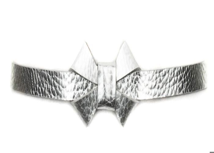 Vanzetti Ceinture 15mm Metallic Bow Belt Silver Metallic argenté pour fille