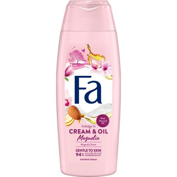 Fa kremas ir aliejus dušo kremui „Magnolia“, 250 ml