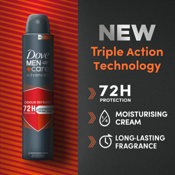Dove Men+Care Advanced antiperspirant deodorant s vůní 200ml
