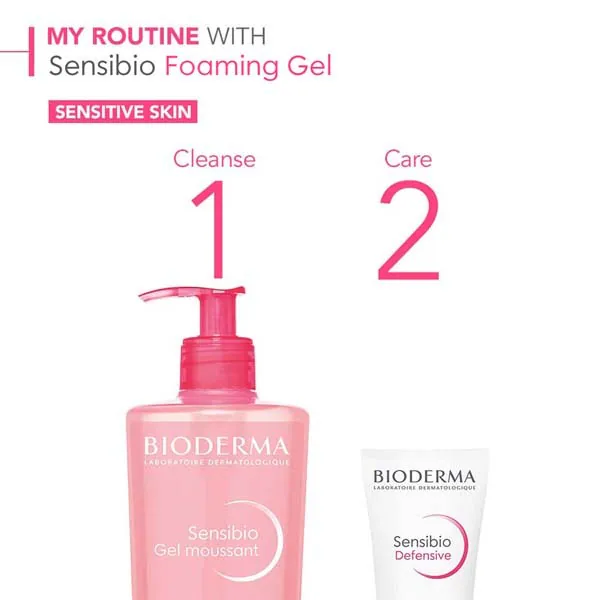 Bioderma Sensibio Verzachtende Gezichtsreiniger voor de Gevoelige Huid 200ml
