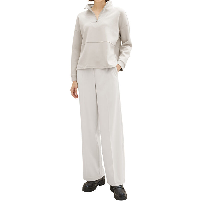 Pantalon Femme Gris