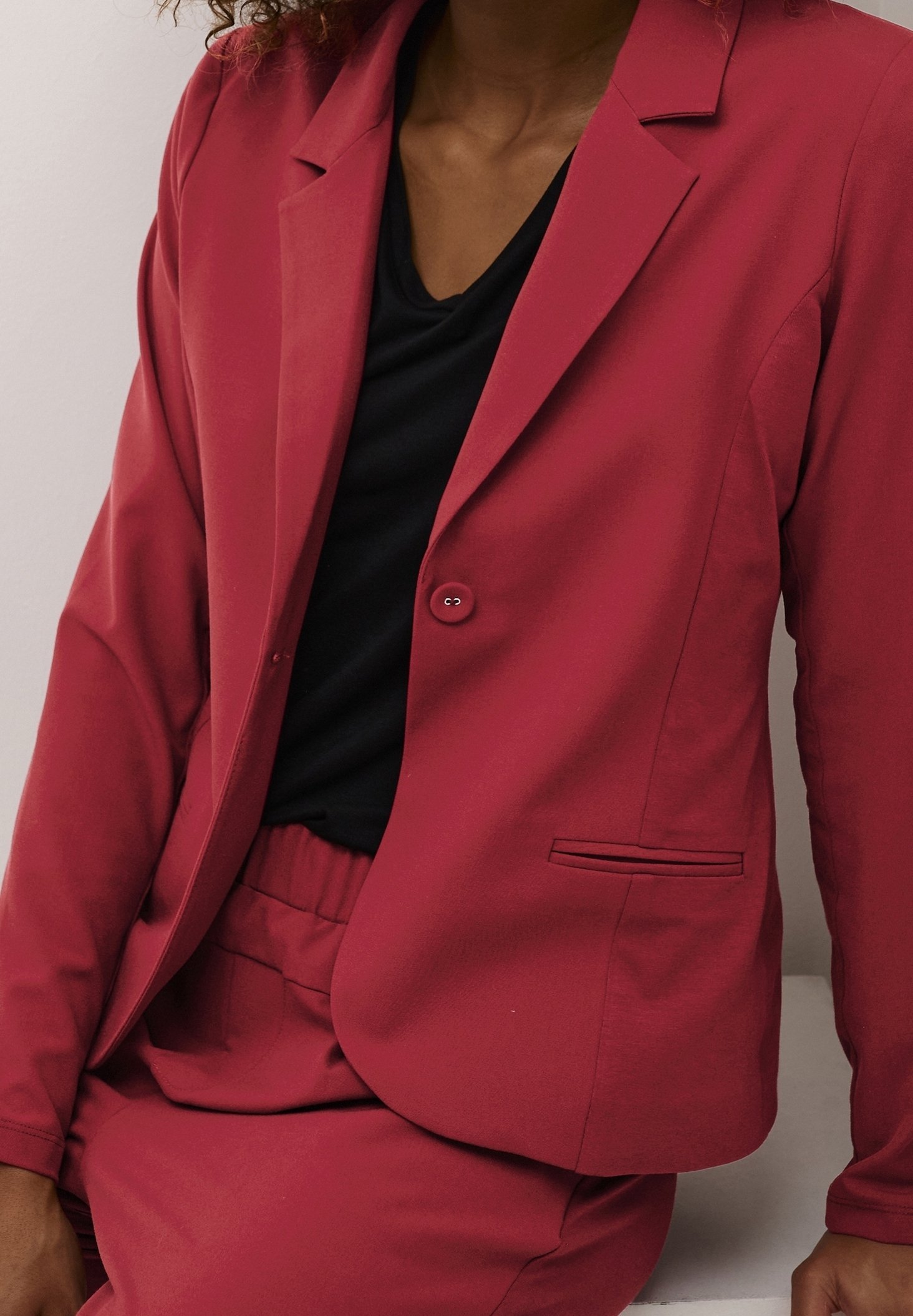 Kaffe Blazer - rot