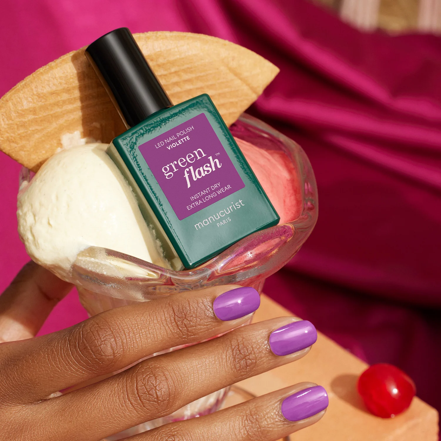 Semi-permanent LED Green Flash™ - 15 ml Violette