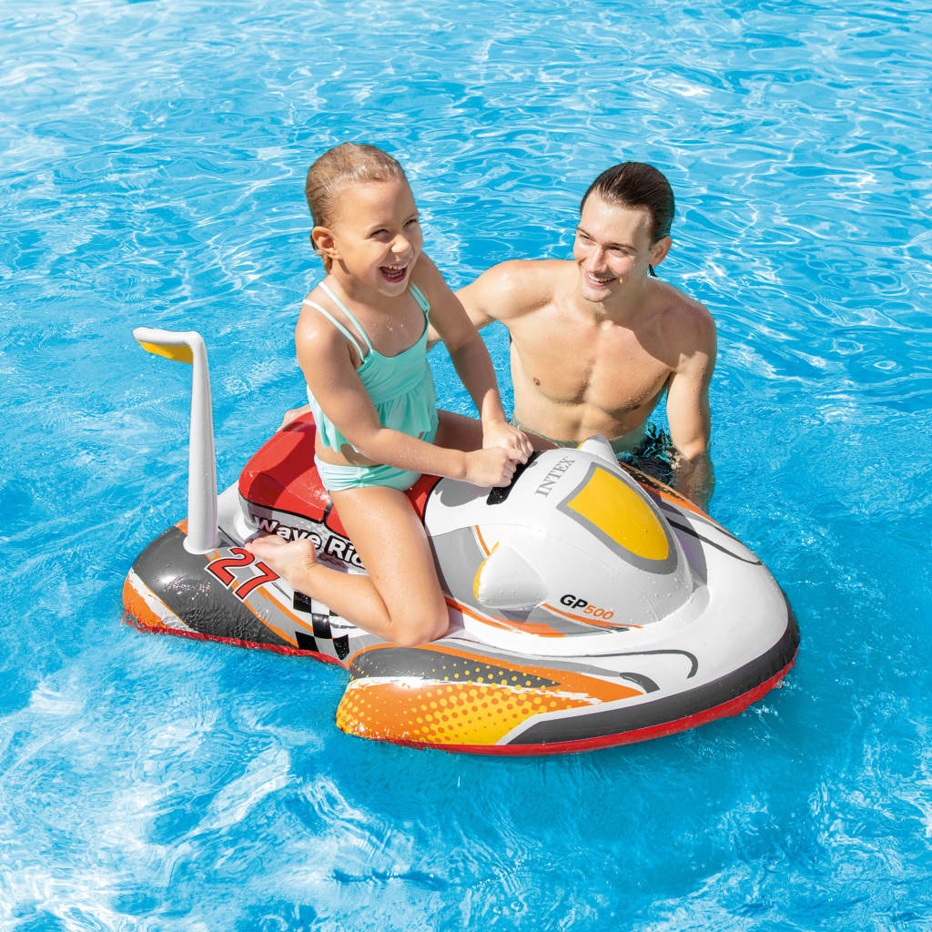 Intex Moto Uppblåsbar Åkmatta Wave Rider