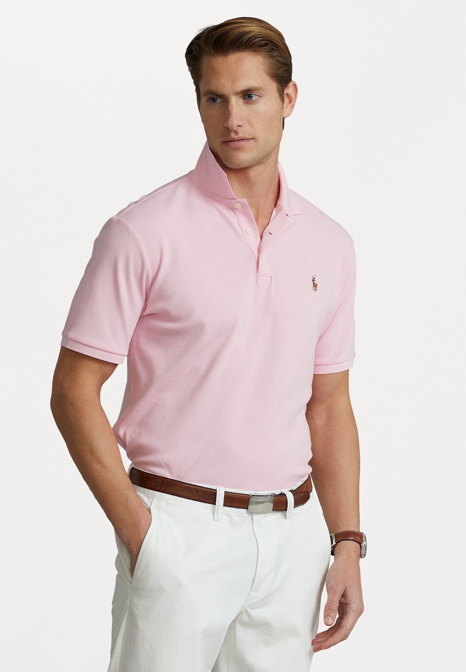 Polo Ralph Lauren SHORT SLEEVE - Polo shirt - carmel pink