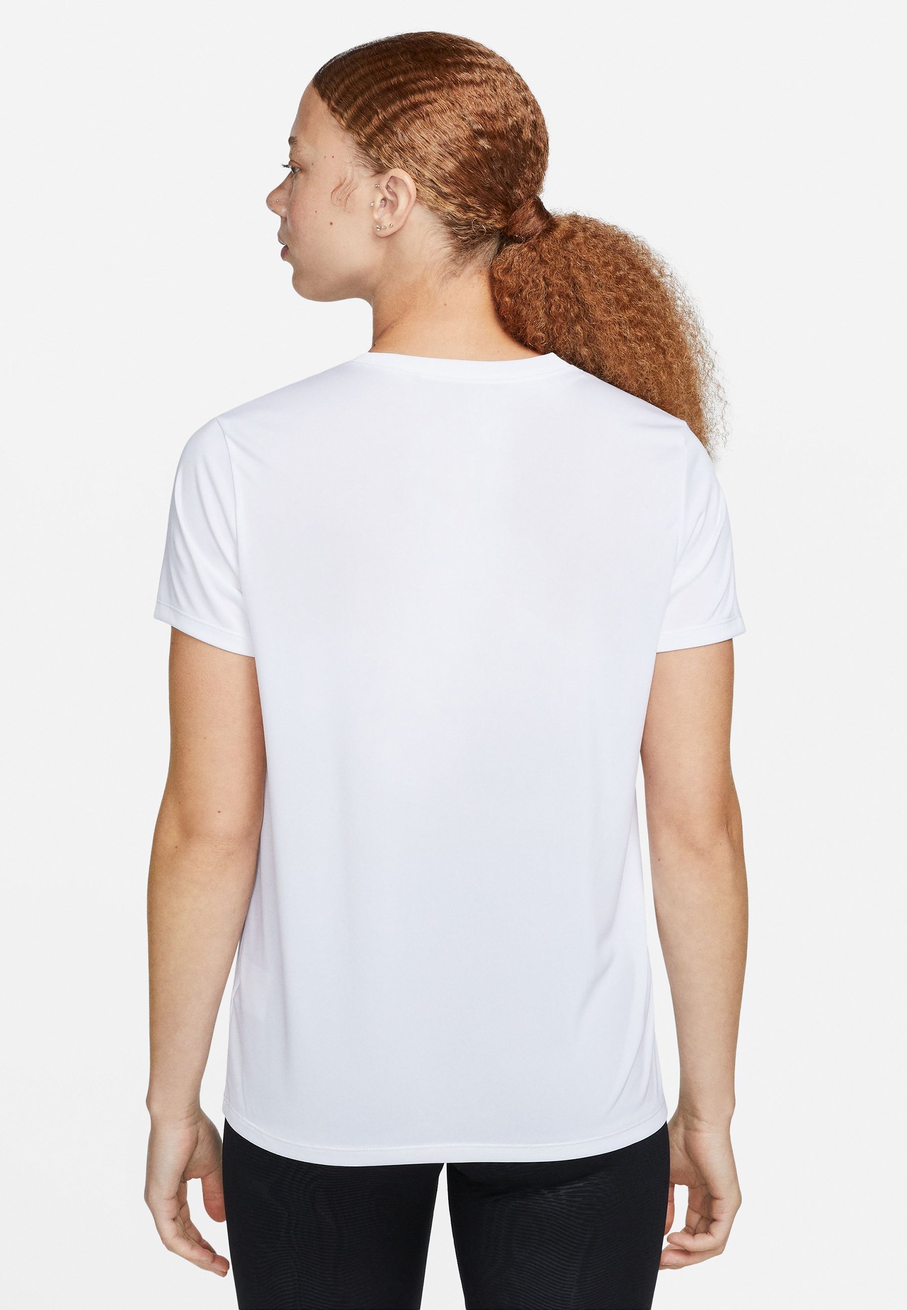 Nike Performance T-shirt - Sport T-shirt - wit/zwart