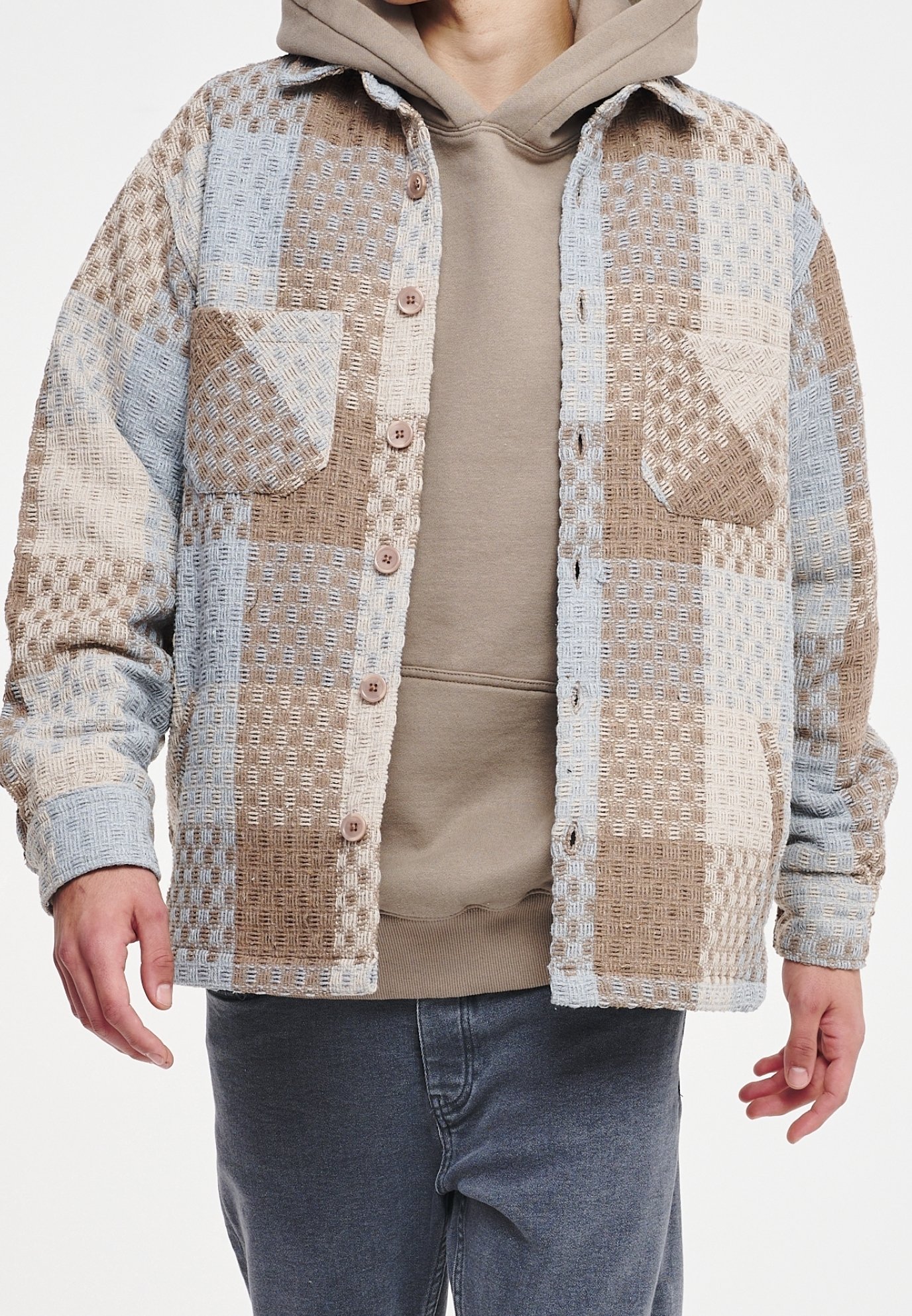 Pegador overhemd - taupe