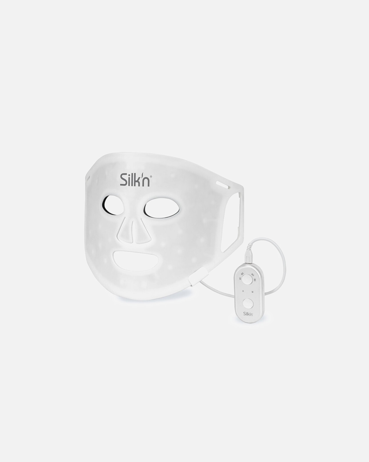 Aparat de masaj facial Silk'n cu mască facială cu LED-uri (100 LED-uri) – 1 bucată