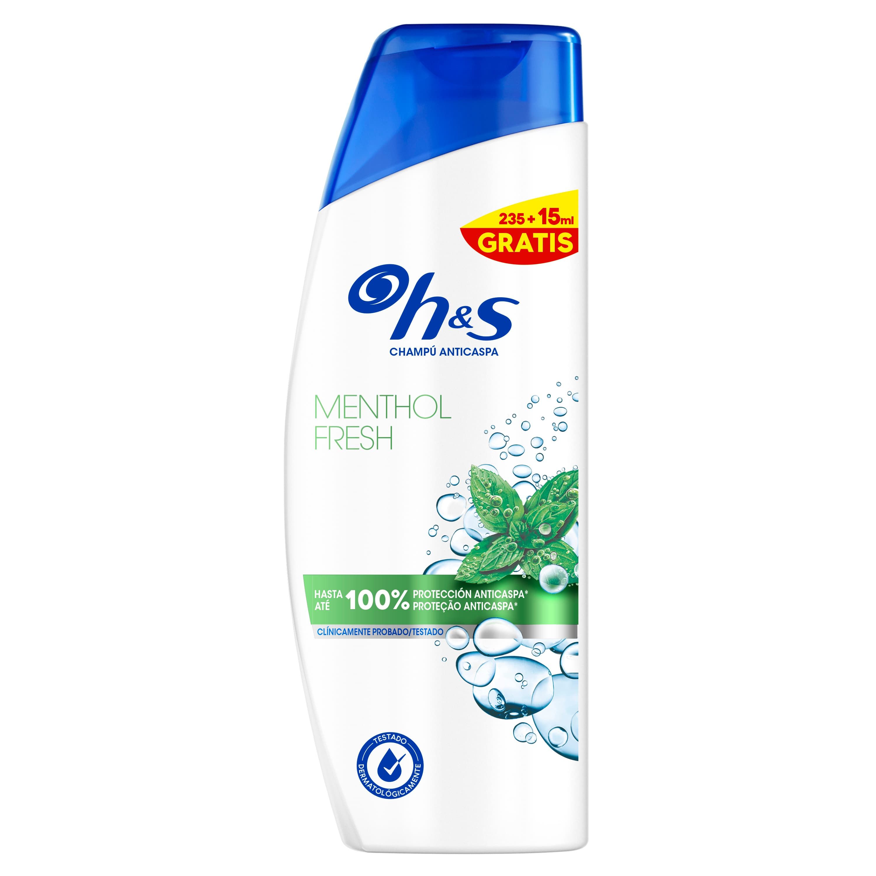 Osvežilni mentol šampon Šamponi proti prhljaju