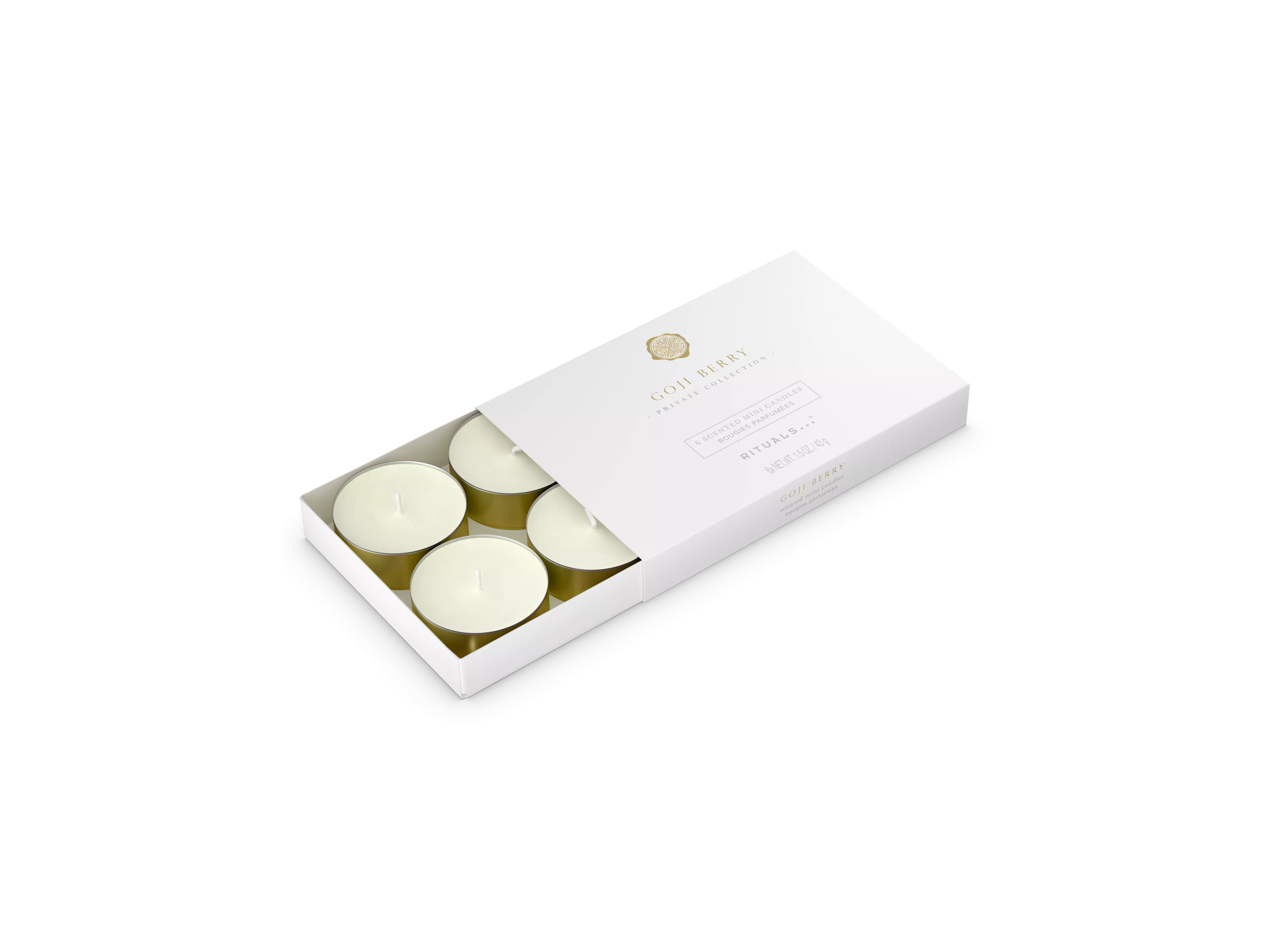 Mini bougies parfumées aux baies de goji