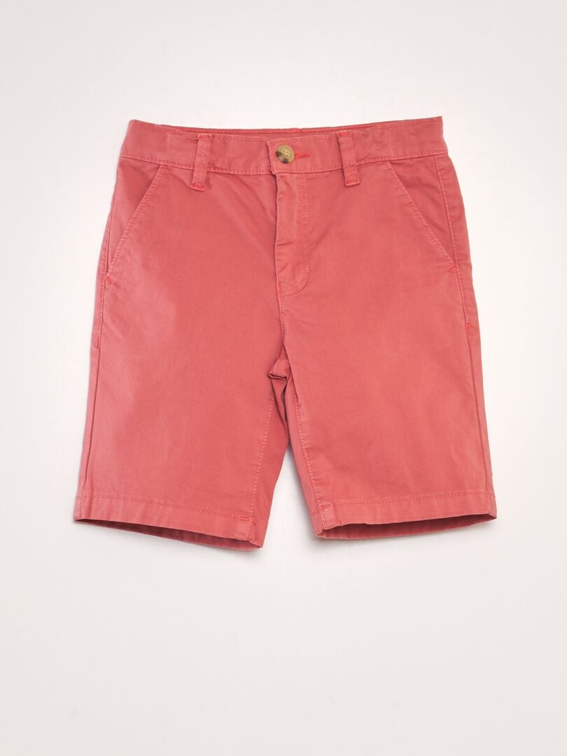 Pantalones cortos chinos - NARANJA