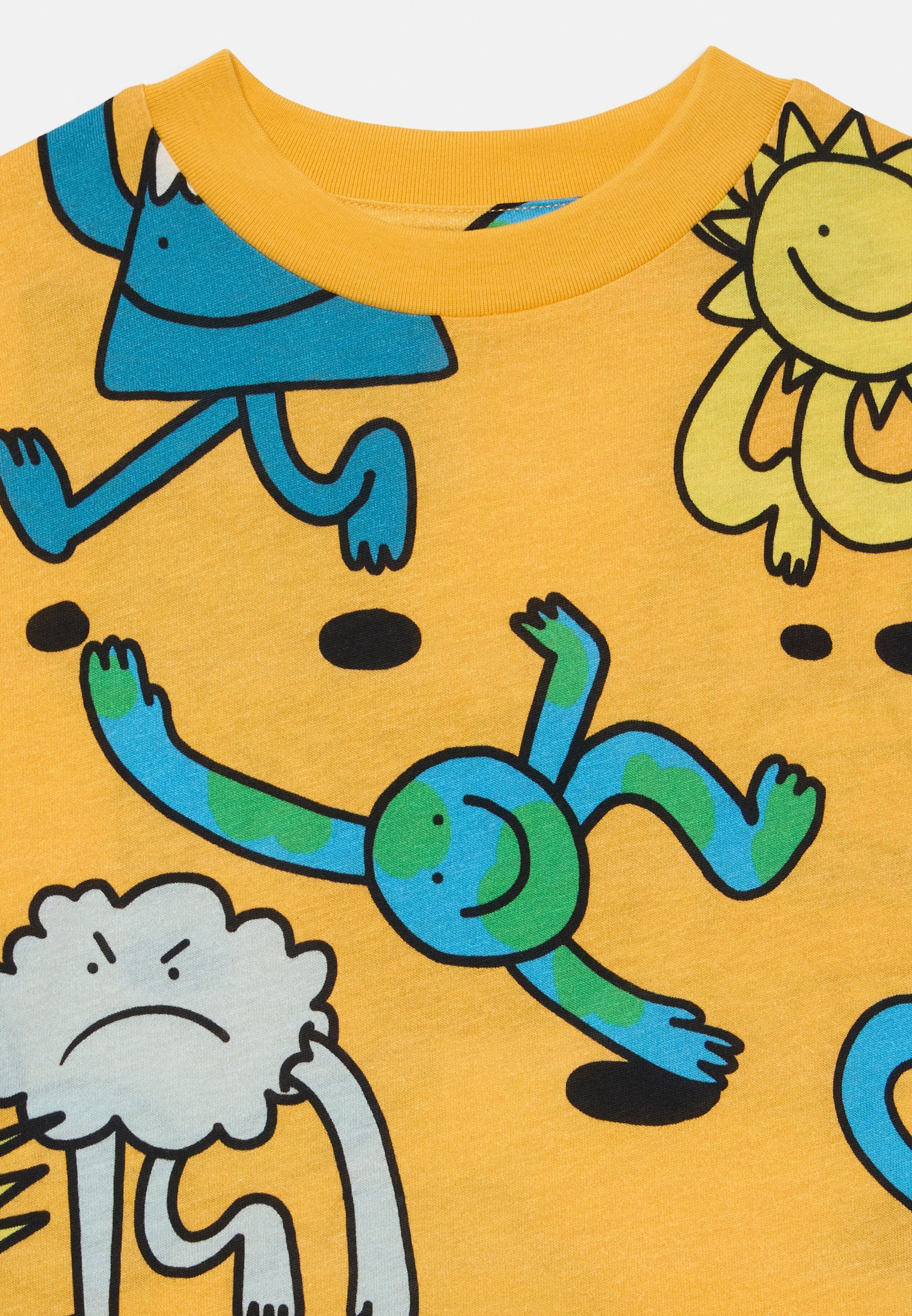 T-shirt imprimé Stella McCartney pour enfants - jaune/multicolore