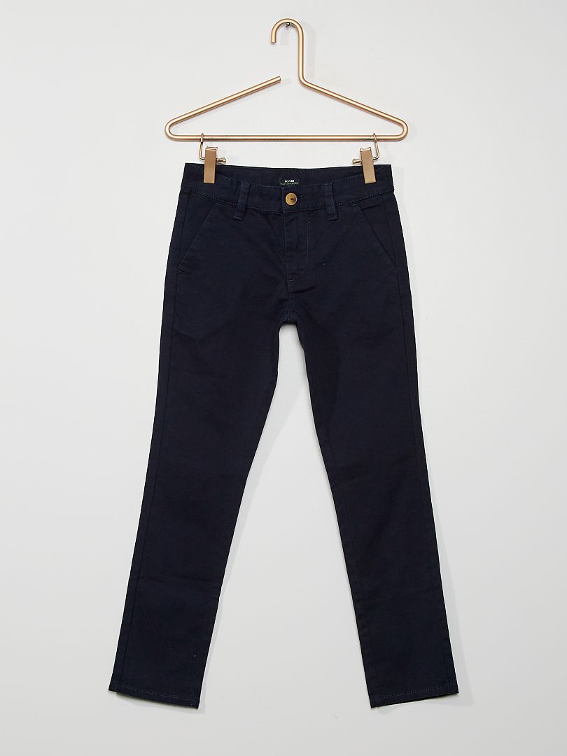 Calça chino - azul