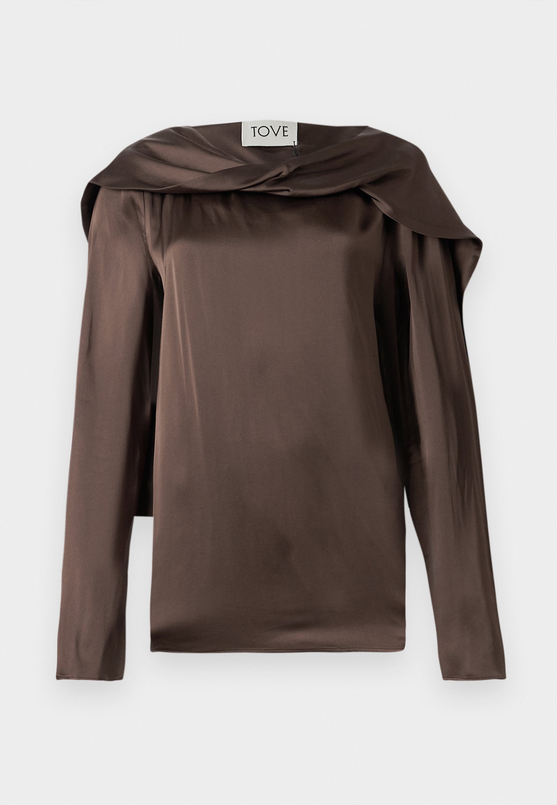 TOVE CARIS - Blouse - chocolade