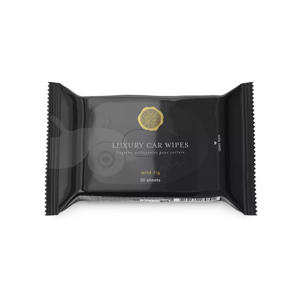 Čistiace obrúsky do interiéru auta Wild Fig Car Wipes od Private Collection, 20 x 1 g