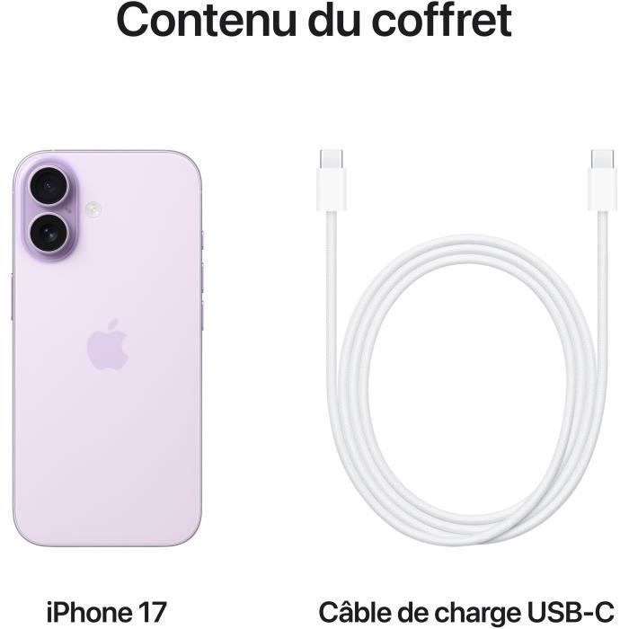 Apple iPhone 17 256 GB Lavanda