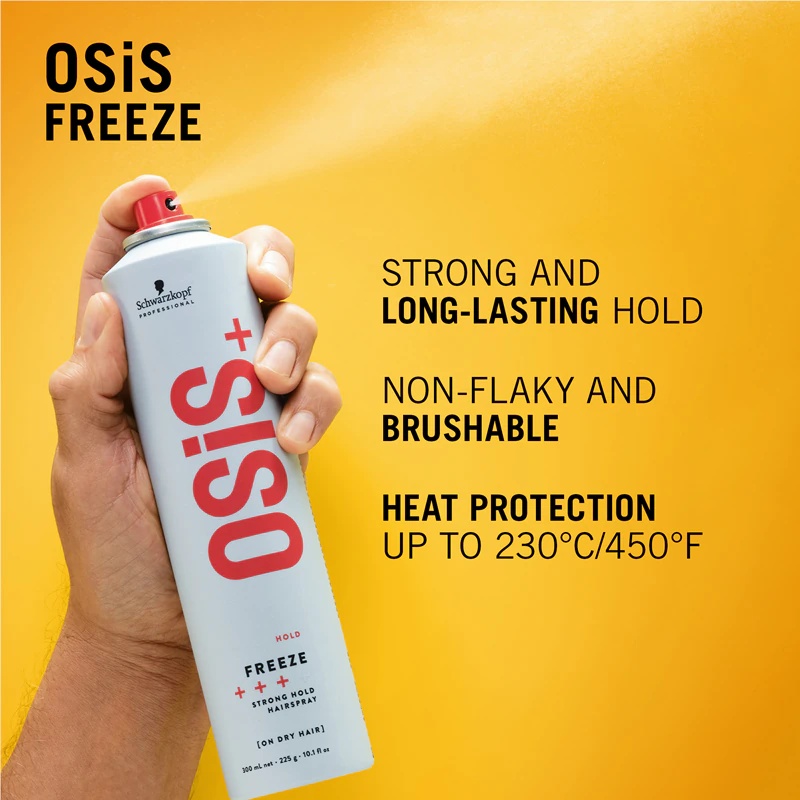 Schwarzkopf Professional Osis+ Freeze stipras fiksācijas matu laka