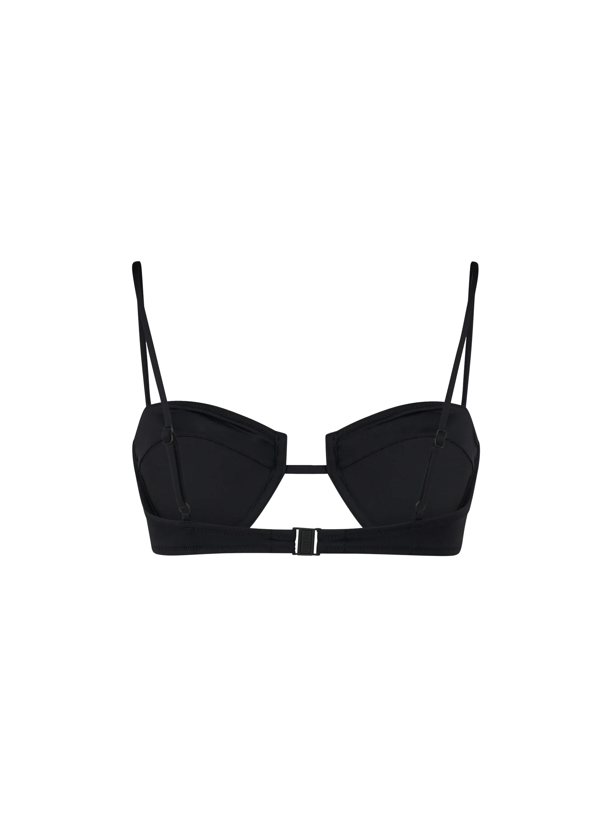 Top tipo bralette con aros Salina Black