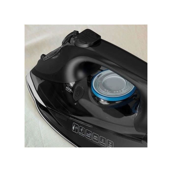 BLACK & DECKER - Fer à repasser -2800W - 45gr/mn - pressing 170gr/mn - bleu/noir - BXIR2805E