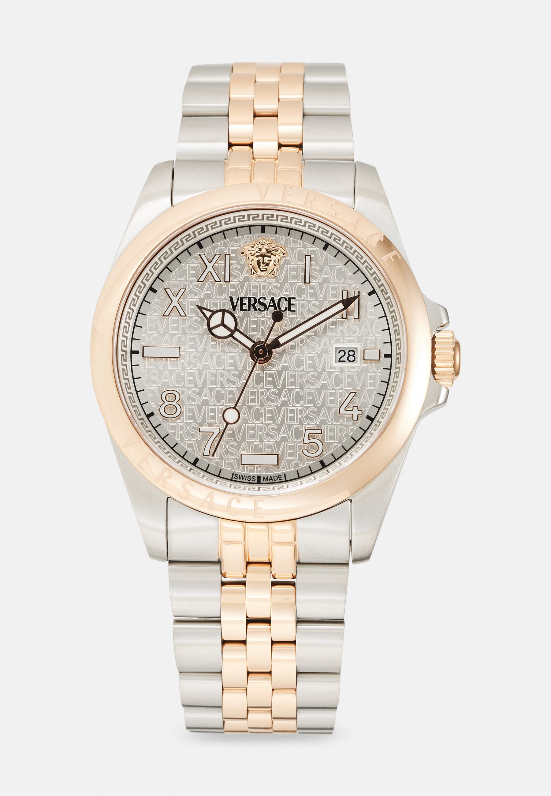 Versace VERSACE ANTEO - Horloge - zilverkleurig/goudkleurig