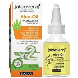 ZUCCARI Zuccari AloeVera2 Aloë Vera Olie Dermocosmetische olie voor gezicht en lichaam 50 ml Natuurlijke samenstelling