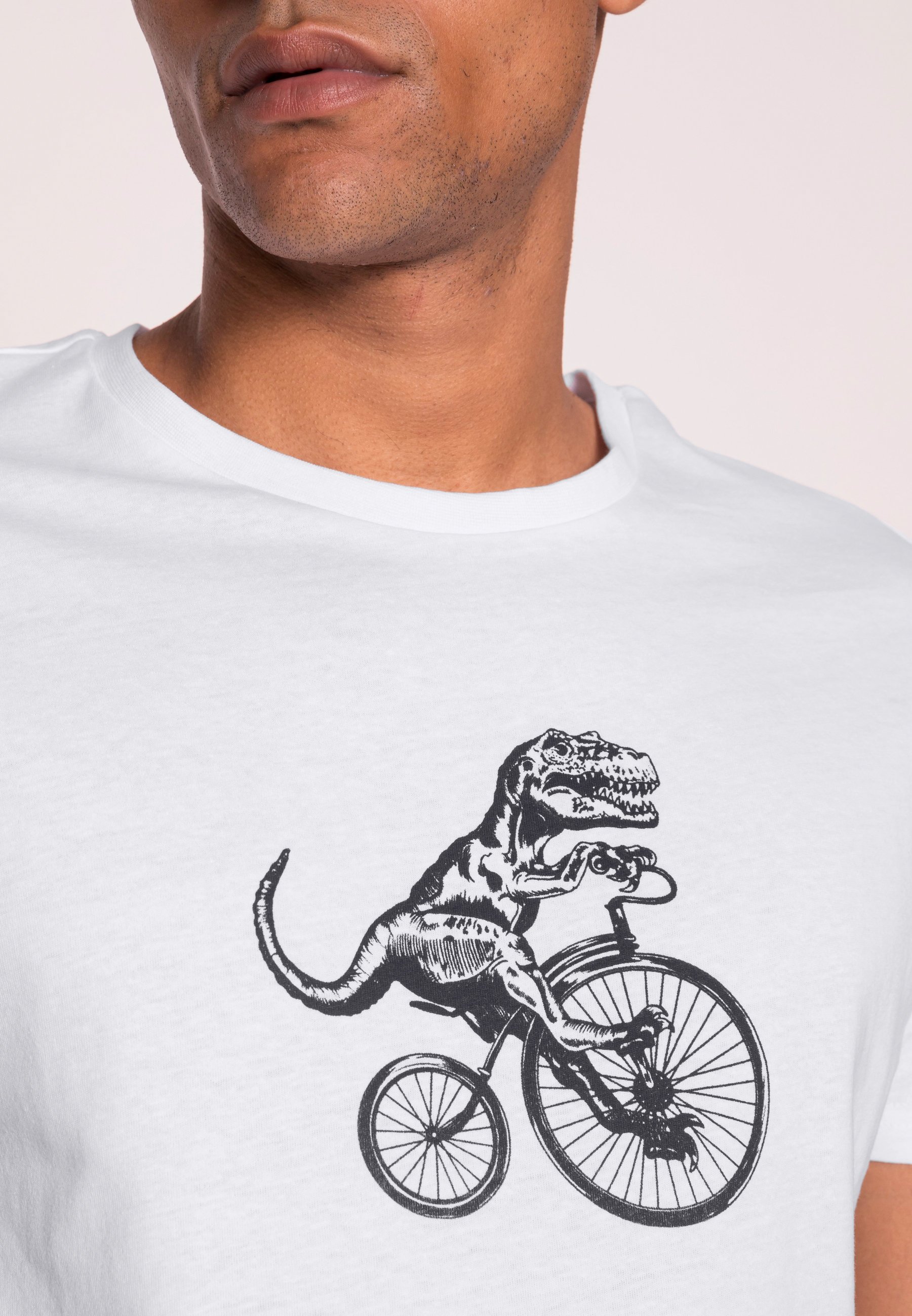 Pier One Print T-shirt - wit