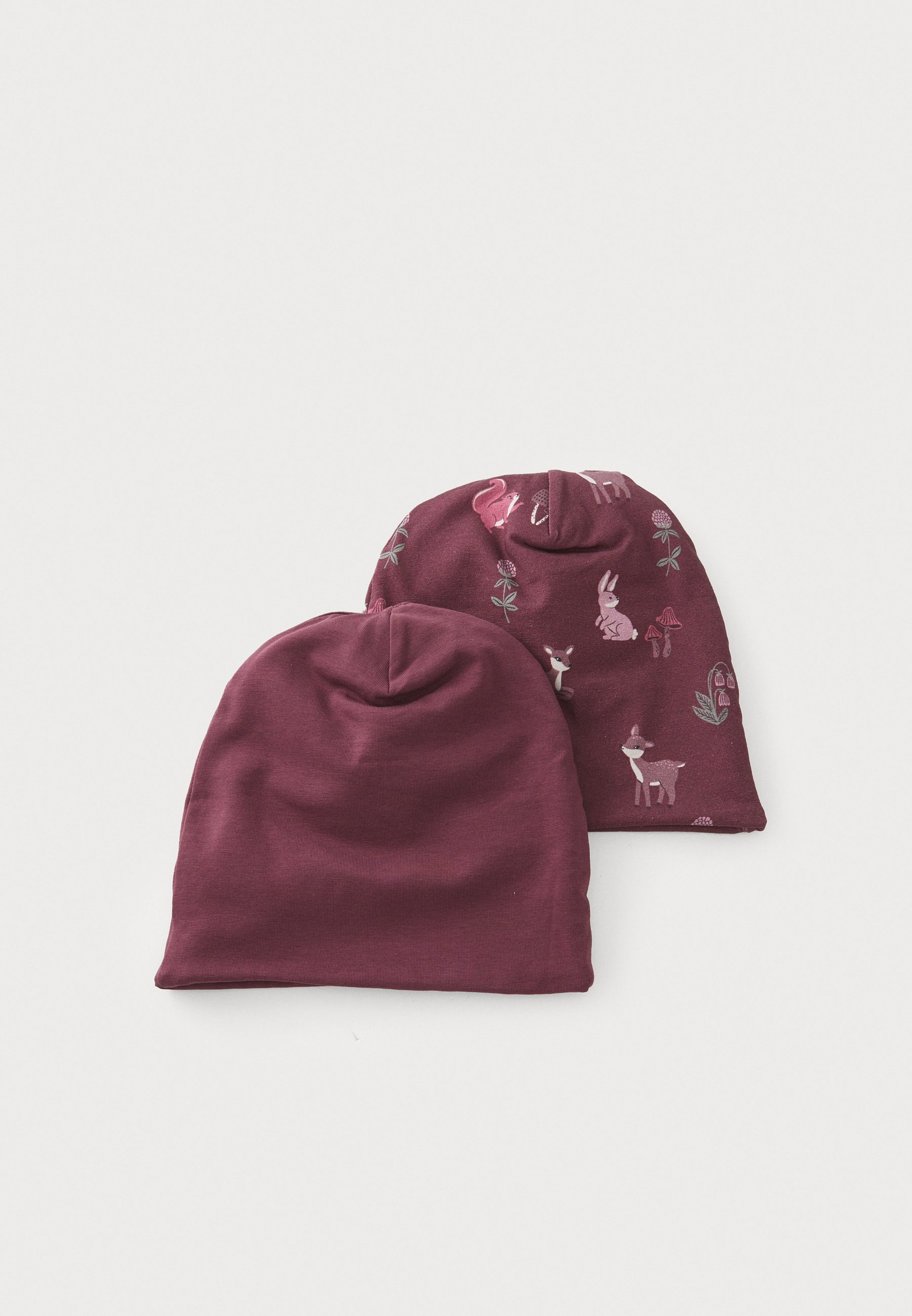 Confezione da 2 berretti unisex Lindex - Berretto - lilla scuro polveroso